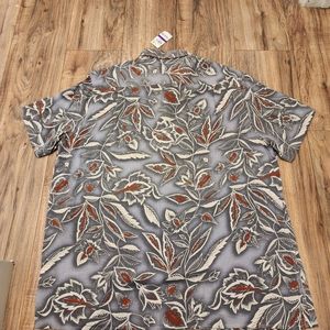 Hawaiian Shirt TASSO ELBA Mod Island Collection Floral Attraction